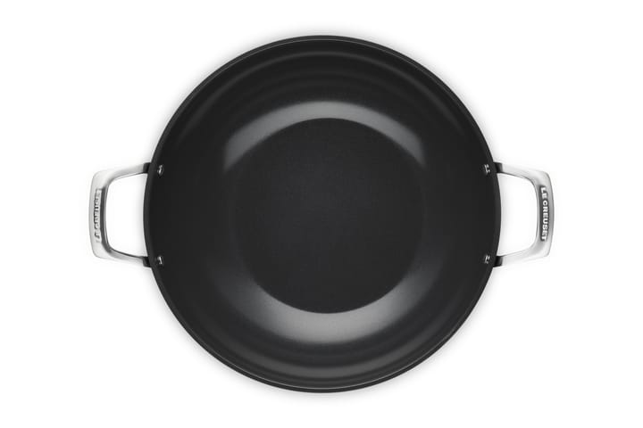 Ceramic wokpan met 2 handvatten - 32 cm - Le Creuset