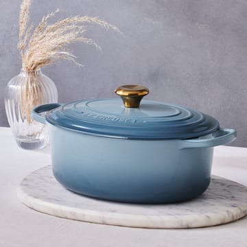 Le Creuset Signature ovale braadpan 4,1 L - Chambray - Le Creuset