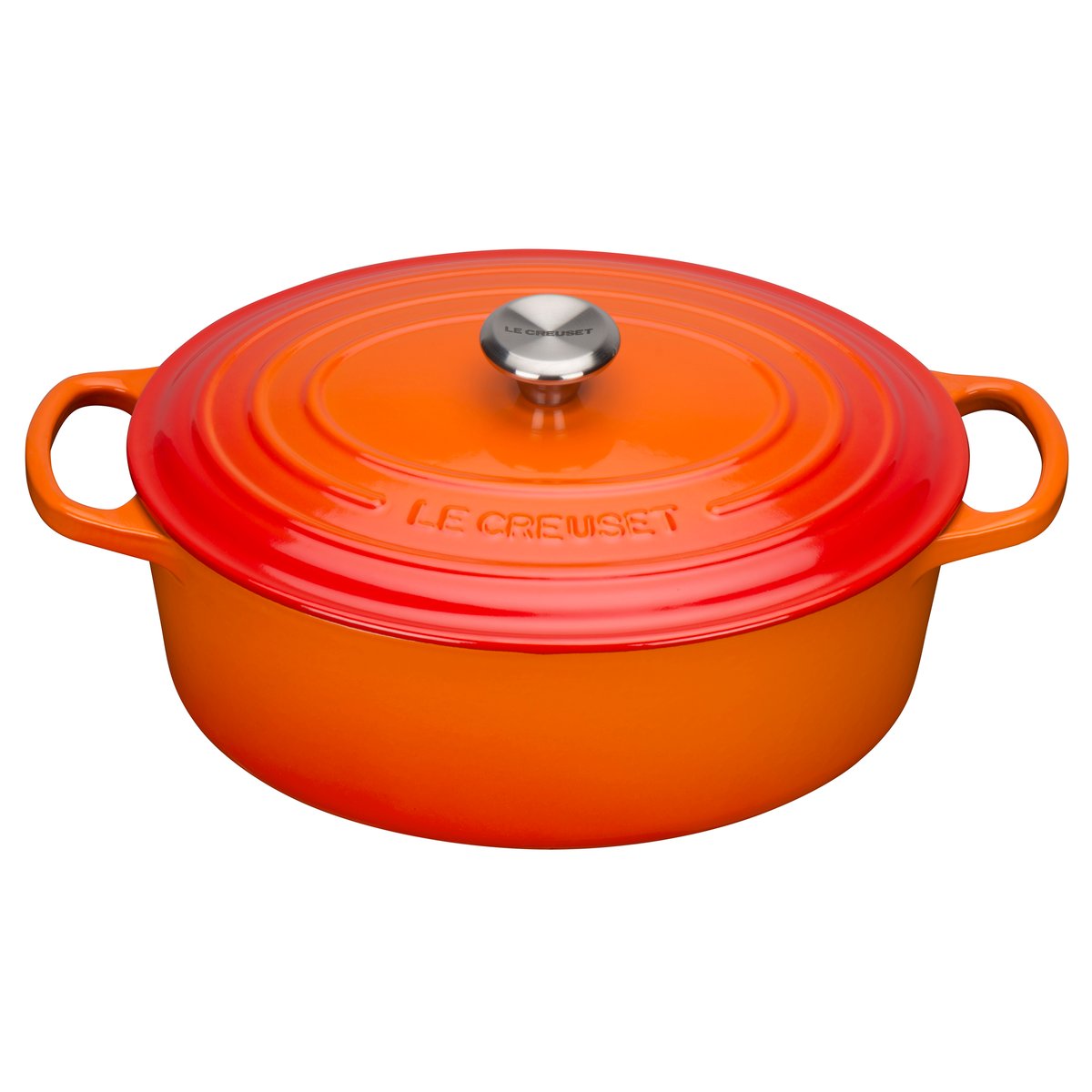 Le Creuset Le Creuset Signature ovale braadpan 4,1 L Oranjerood