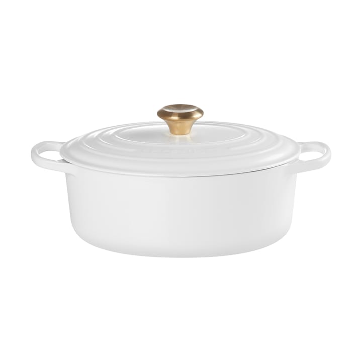 Le Creuset Signature ovale braadpan 4,1 L - White - Le Creuset