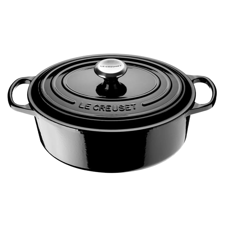 Le Creuset Signature ovale braadpan 4,1 L - Zwart - Le Creuset