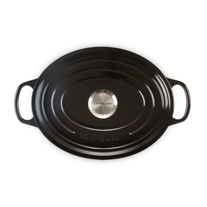 Le Creuset Signature ovale braadpan 6,3 l, Black Le Creuset