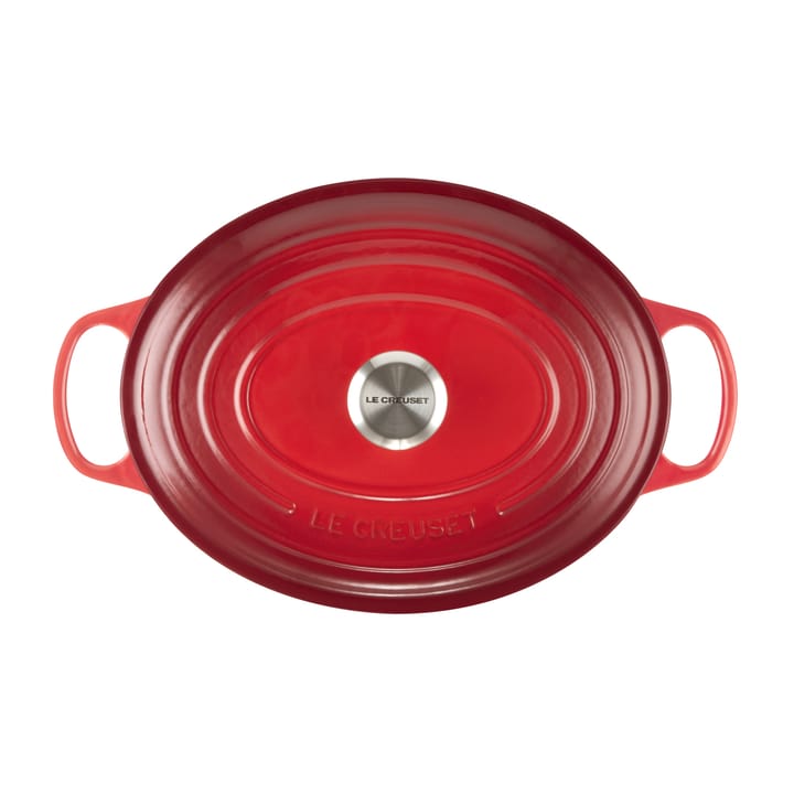 Le Creuset Signature ovale braadpan 6,3 l, Cerise Le Creuset