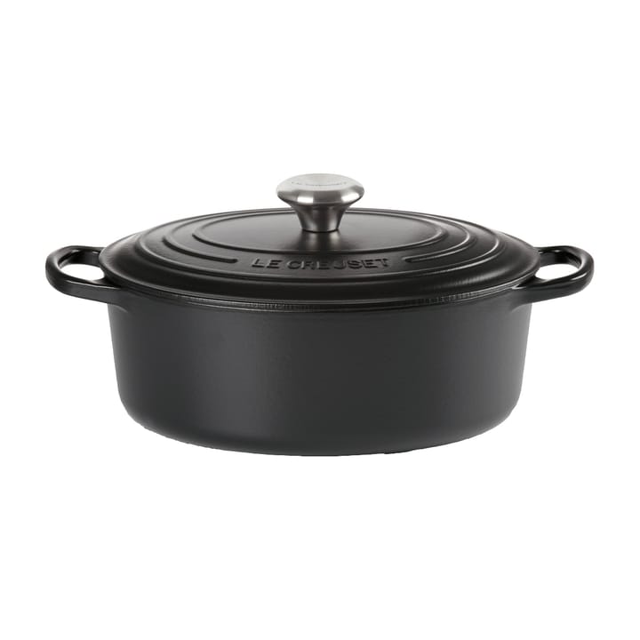 Le Creuset Signature ovale braadpan 6,3 l - Matte black - Le Creuset