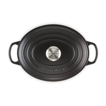 Le Creuset Signature ovale braadpan 6,3 l - Matte black - Le Creuset