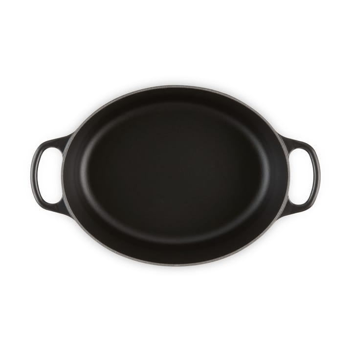 Le Creuset Signature ovale braadpan 6,3 l, Matte black Le Creuset