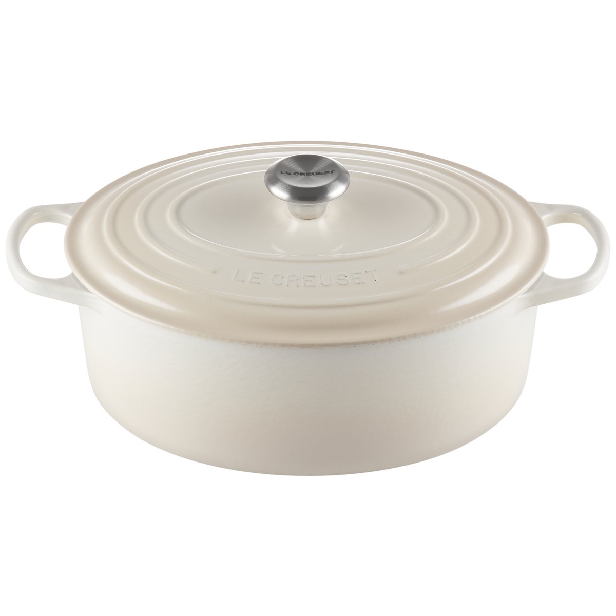 Le Creuset Le Creuset Signature ovale braadpan 6,3 l Meringue