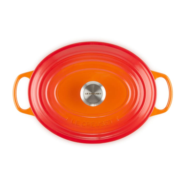 Le Creuset Signature ovale braadpan 6,3 l, Volcanic Le Creuset