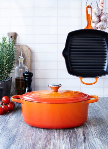 Le Creuset Signature ovale braadpan 6,3 l - Volcanic - Le Creuset