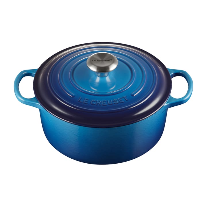 Le Creuset Signature ronde braadpan 4,2 L - Azure blue - Le Creuset