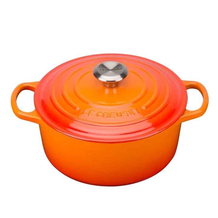 Le Creuset Signature ronde braadpan 4,2 L - Oranjerood - Le Creuset