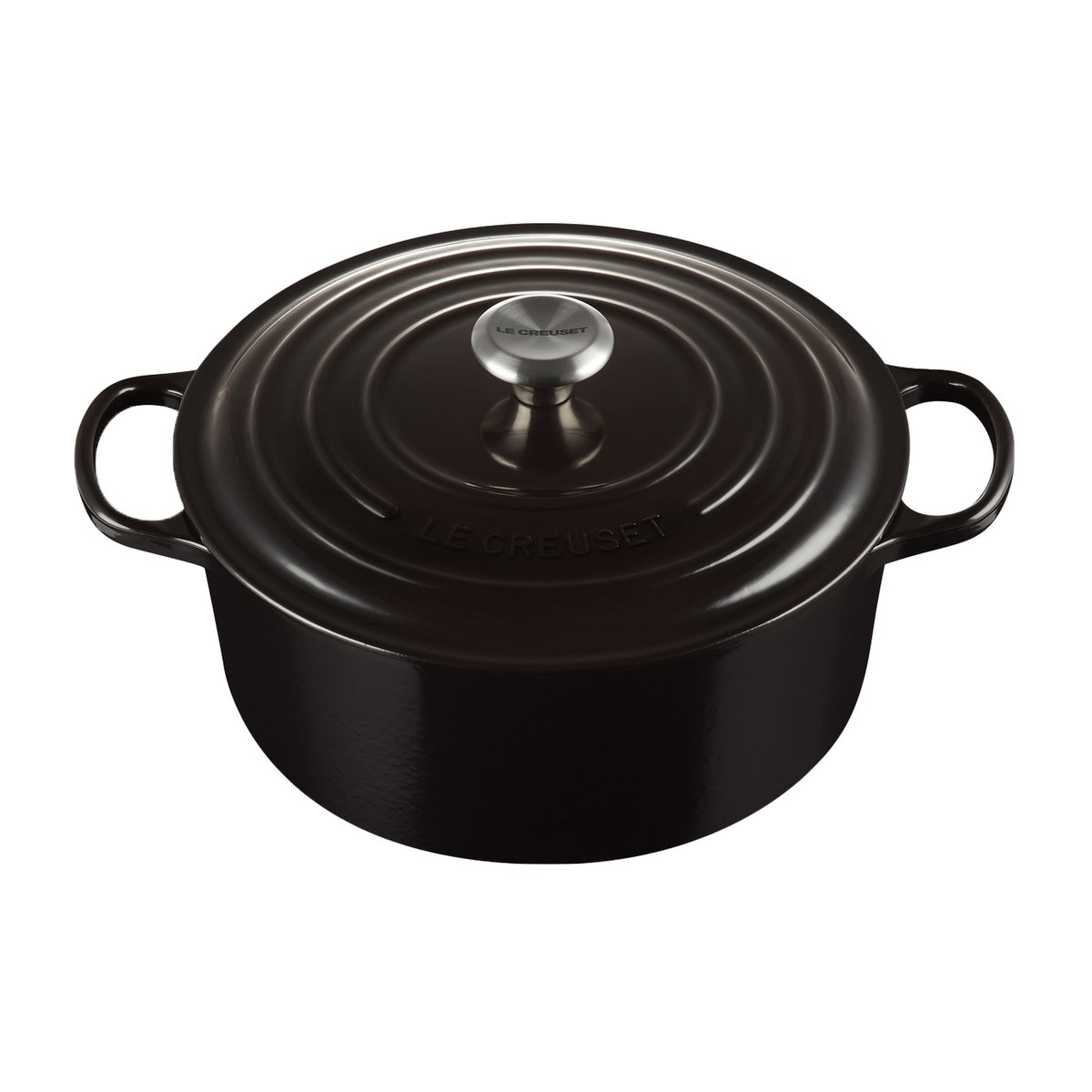 Le Creuset Le Creuset Signature ronde braadpan 6,7 l Black