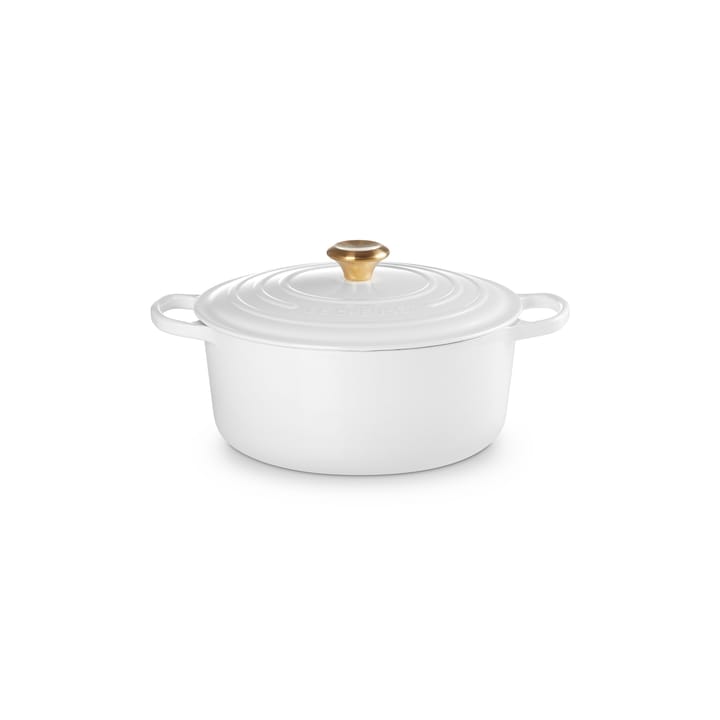 Le Creuset Signature ronde braadpan 6,7 l - White - Le Creuset