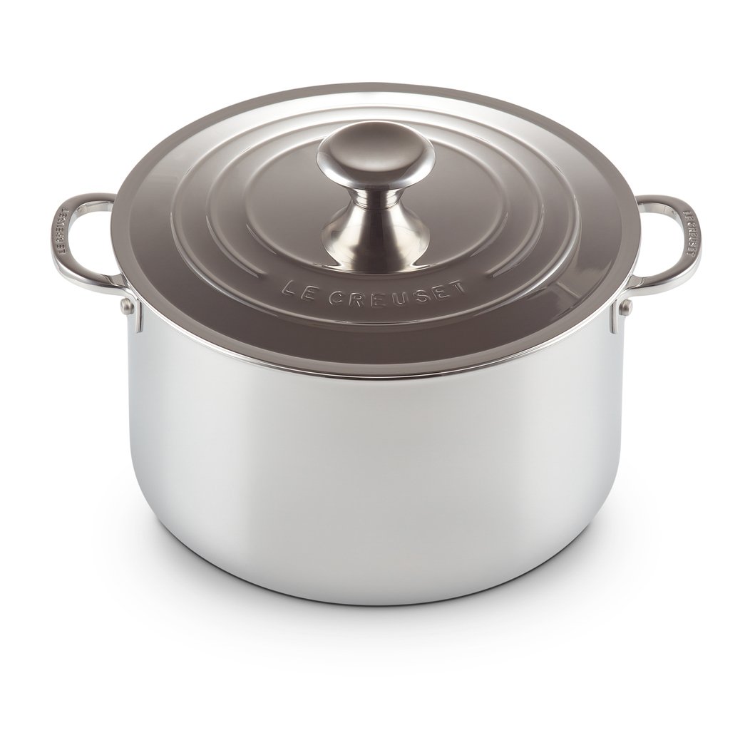 Le Creuset Signature 3-Ply soeppan met deksel 6,6 l