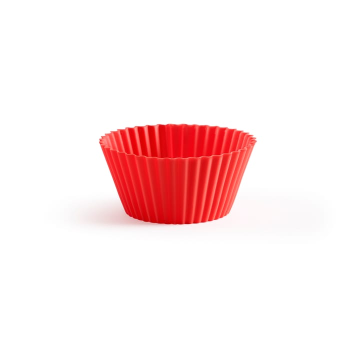 Lékué muffinvorm siliconen 12-pack - Rood - Lékué