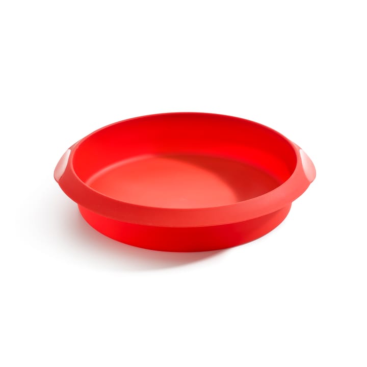 Lékué ronde cakevorm siliconen 24 cm - Rood - Lékué