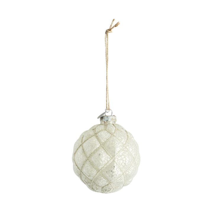 Norille kerstbal Ø11 cm - Off white, net - Lene Bjerre