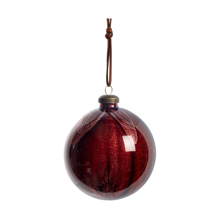 Nosille kerstbal rond Ø10 cm - Pomegranate - Lene Bjerre