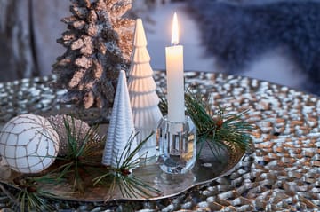 Sella kerstbal Ø8 cm - Off white - Lene Bjerre