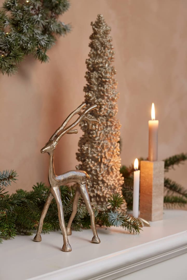 Serafina decoratie kerstboom 38 cm - Antiek goud licht - Lene Bjerre