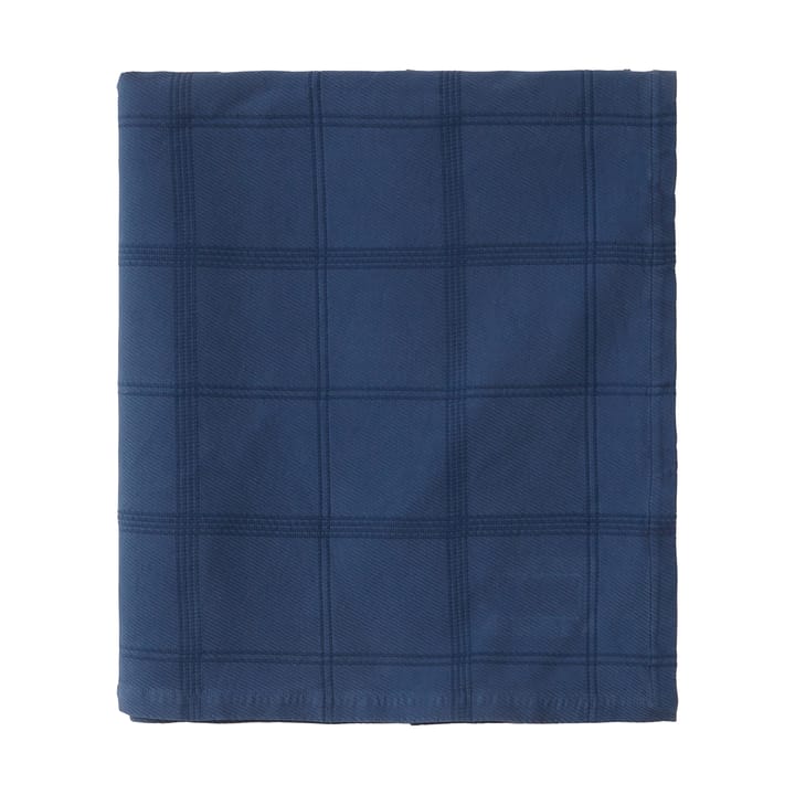 Checked Jacquard bedsprei 160x240 cm - Denim blue - Lexington