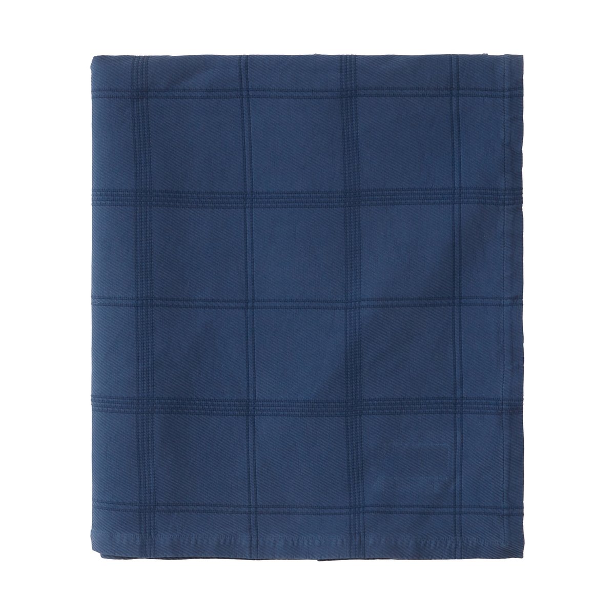 Lexington Checked Jacquard bedsprei 160x240 cm Denim blue