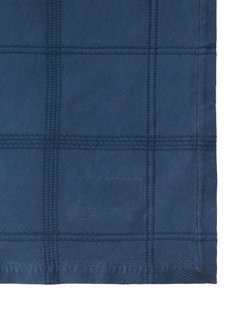 Checked Jacquard bedsprei 160x240 cm - Denim blue - Lexington