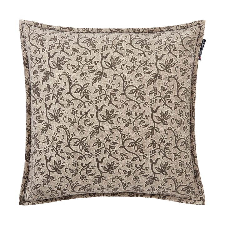 Grapevine Printed kussenhoes 50x50 cm - Light beige - Lexington