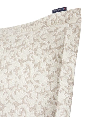 Grapevine Printed kussensloop 50x60 cm - Beige - Lexington