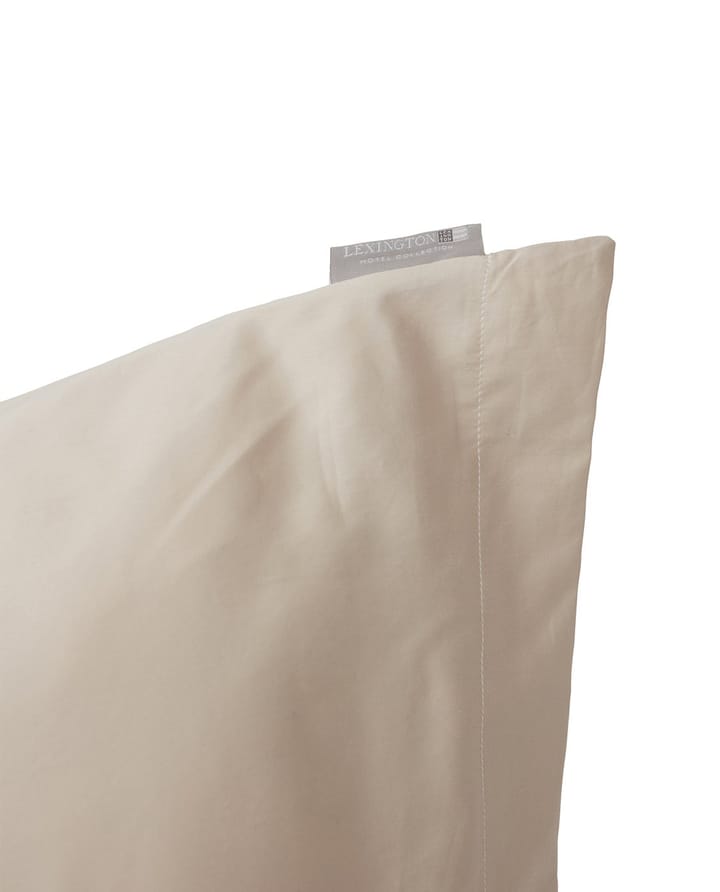 Hotel Cotton Sateen kussensloop 50x90 cm, Light sand Lexington