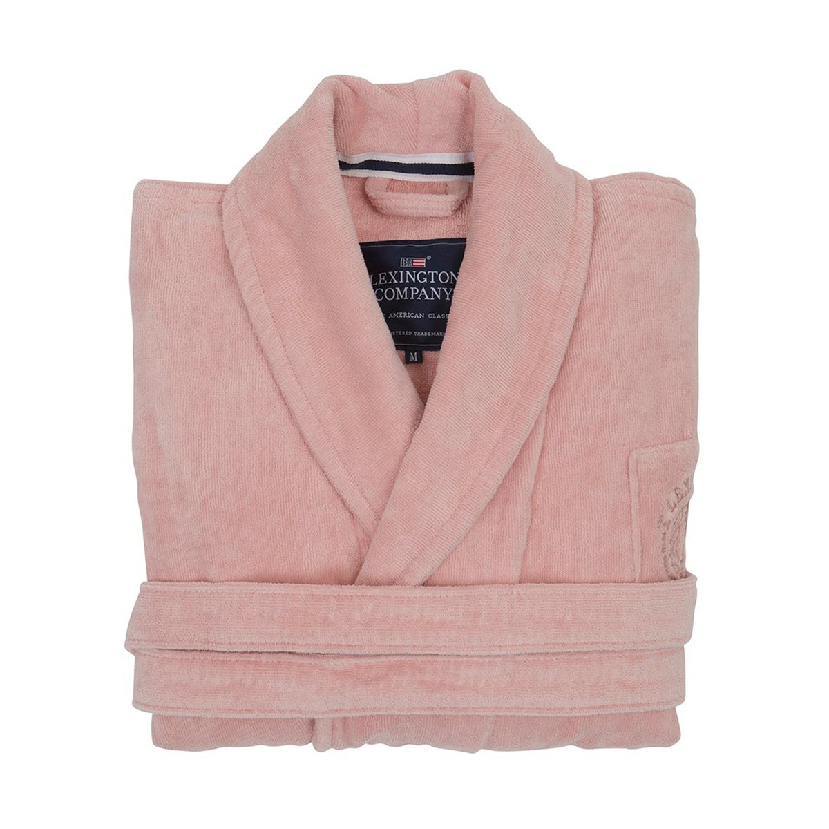 Lexington Hotel Velour ochtendjas S Pink