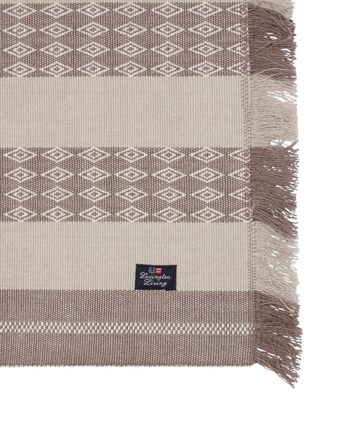 Jacquard Striped placemat 40x50 cm, Beige Lexington