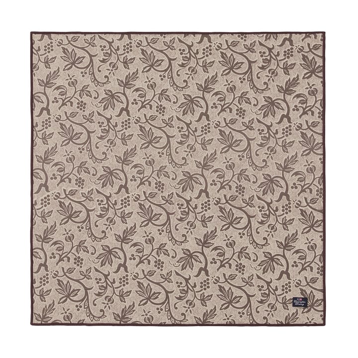 Printed Recycled Cotton stoffen servet 50x50 - Light beige - Lexington