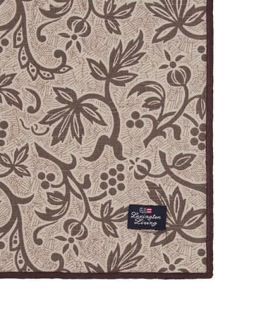 Printed Recycled Cotton stoffen servet 50x50 - Light beige - Lexington