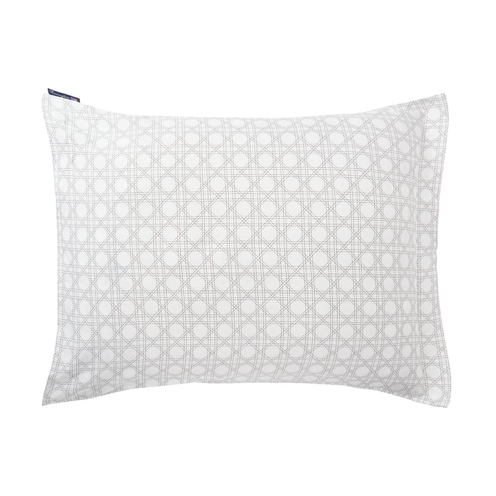 Rattan Printed kussensloop 50x60 cm, White Lexington