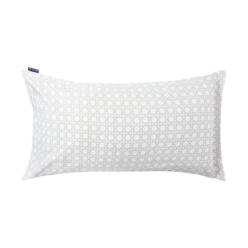 Rattan Printed kussensloop 50x90 cm - White - Lexington