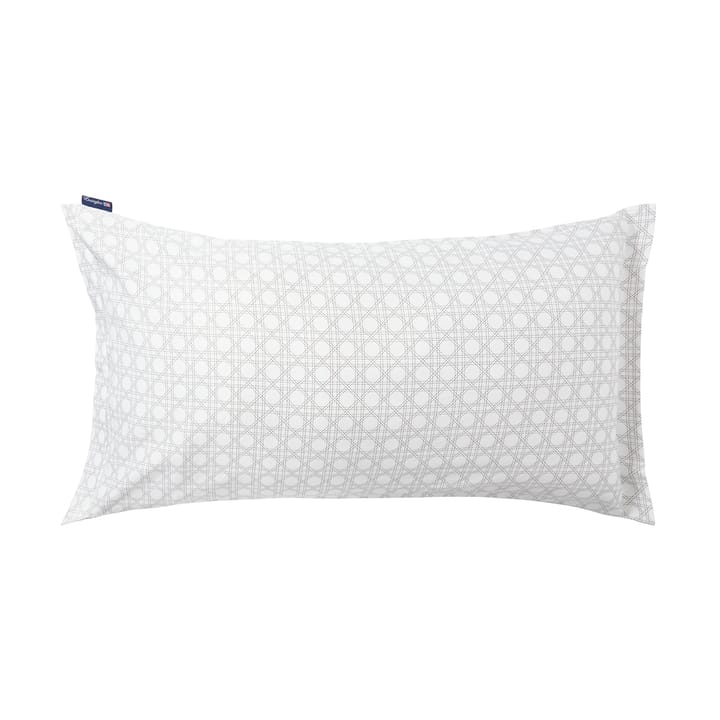 Rattan Printed kussensloop 50x90 cm, White Lexington