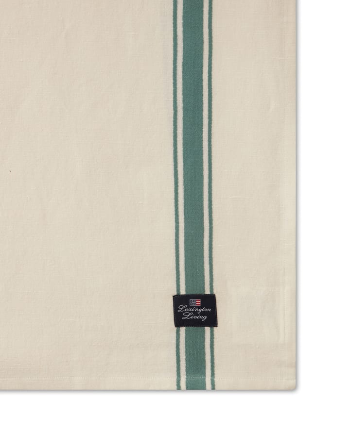 Side Stripes tafelkleed 150x250 cm - Groen - Lexington