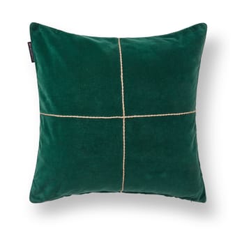 Wrapped velvet kussenhoes 50x50 cm - Groen - Lexington