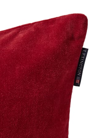 Wrapped velvet kussenhoes 50x50 cm - Rood - Lexington