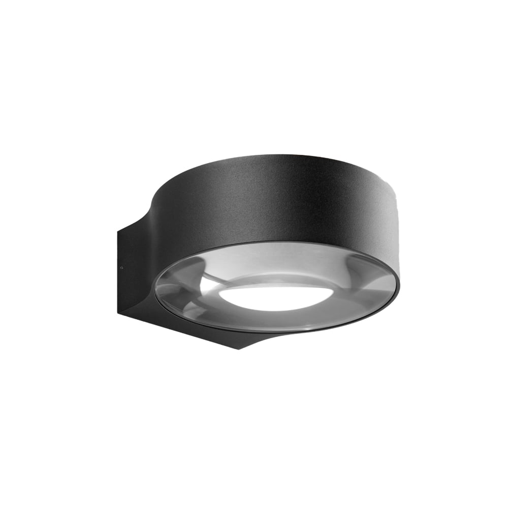 Light-Point Orbit W2 muurlamp black, 3000 kelvin