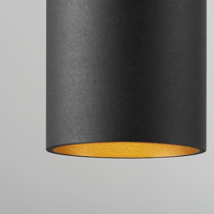 Zero S1 hanglamp, black/gold Light-Point