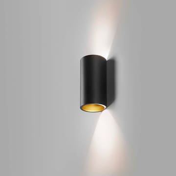 Zero W1 muurlamp - black/gold - Light-Point