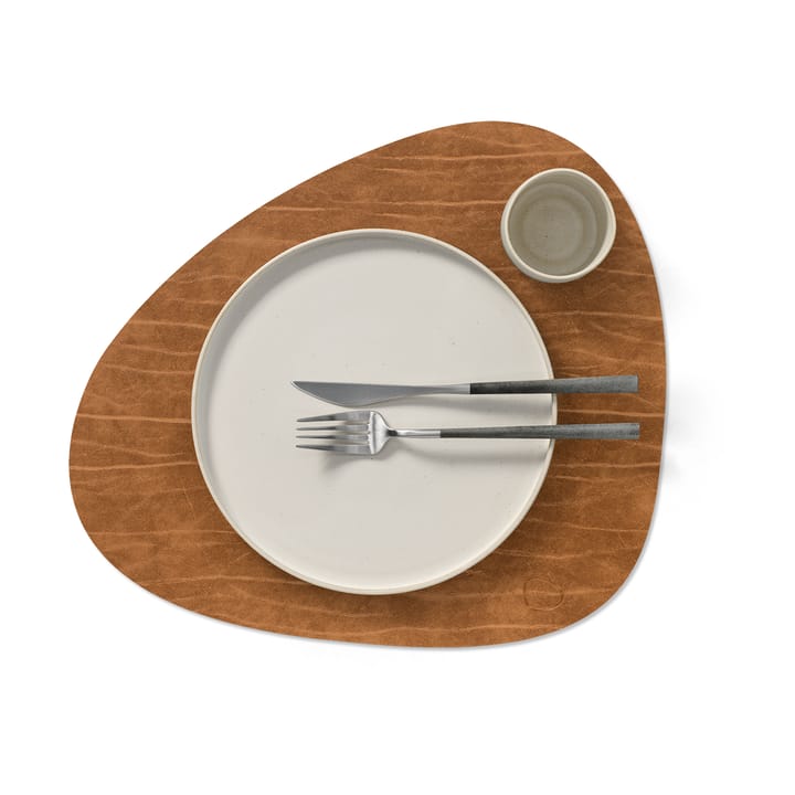 Buffalo placemat curve, naturel LIND DNA