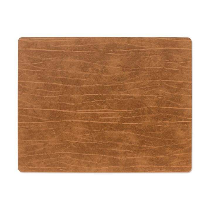 Buffalo placemat keerbaar square 1 St., zwart-naturel LIND DNA