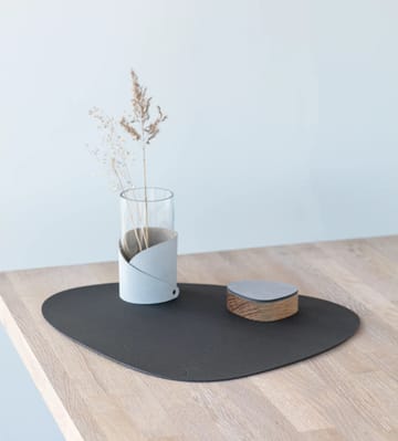 Core placemat curve L  - Flecked anthracite - LIND DNA