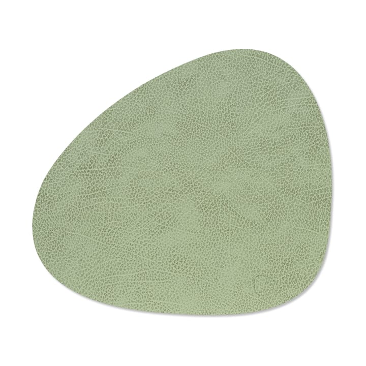 Hippo placemat curve M - Olive green - LIND DNA