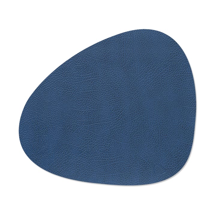 Hippo placemat curve - marineblauw - LIND DNA