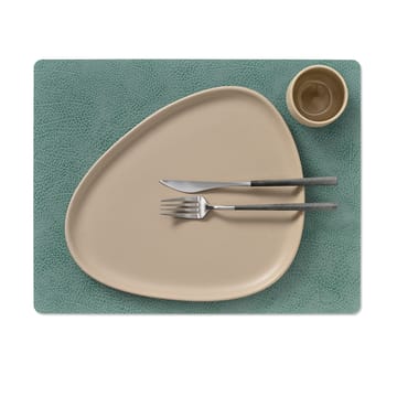 Hippo placemat square - pastelgroen - LIND DNA