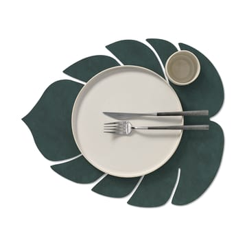 Monstera Leaf Nupo placemat L - Donkergroen - LIND DNA